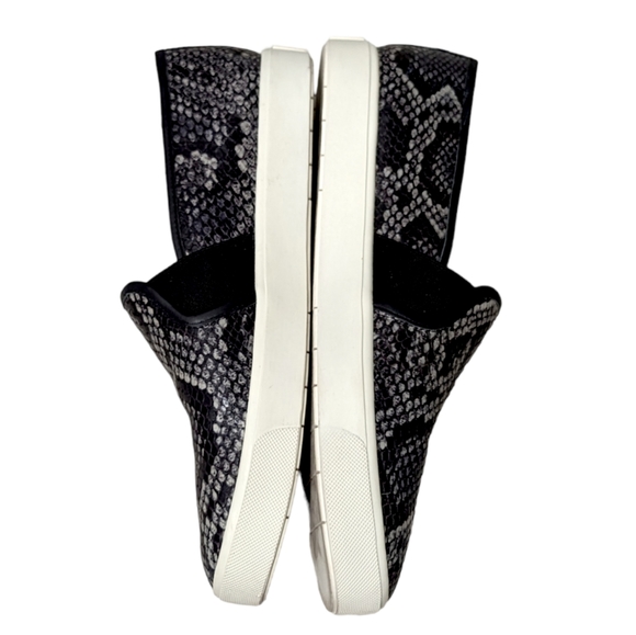 Vince. Snake-Effect Leather Blair-5 Sneakers 8.5 - Picture 3 of 8